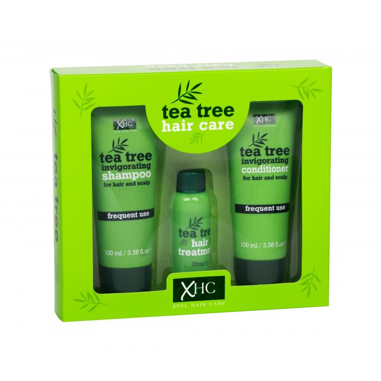 Xpel Tea Tree Σετ δώρου σαμπουάν 100 ml + μαλακτικό μαλλιών (κοντίσιονερ) 100 ml + ορός μαλλιών 30 ml