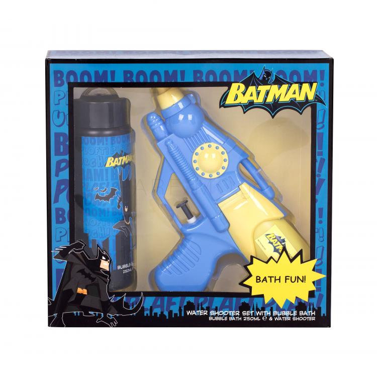DC Comics Batman Σετ δώρου αφρόλουτρο 250 ml + πιστόλι νερού 1 τεμ