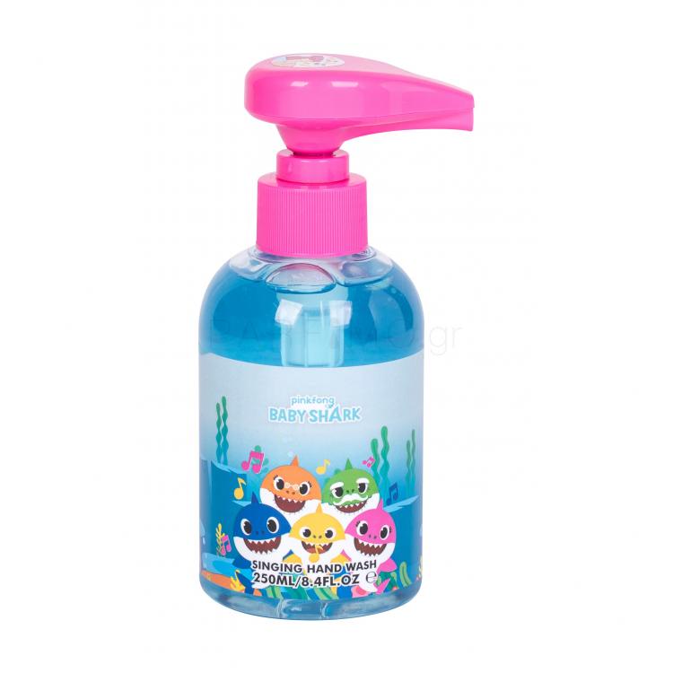 Pinkfong Baby Shark Singing Hand Wash Υγρό σαπούνι για παιδιά 250 ml
