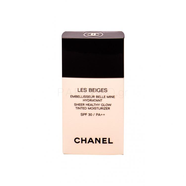 Chanel Les Beiges Healthy Glow Moisturizer SPF30 Κρέμα προσώπου ημέρας για γυναίκες 30 ml Απόχρωση Medium