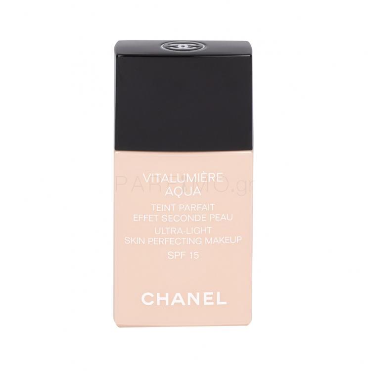 Chanel Vitalumière Aqua SPF15 Make up για γυναίκες 30 ml Απόχρωση 50 Beige