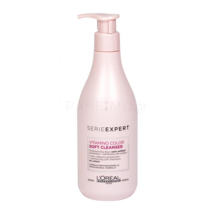 L&#039;Oréal Professionnel Série Expert Vitamino Color Soft Cleanser Σαμπουάν για γυναίκες 500 ml