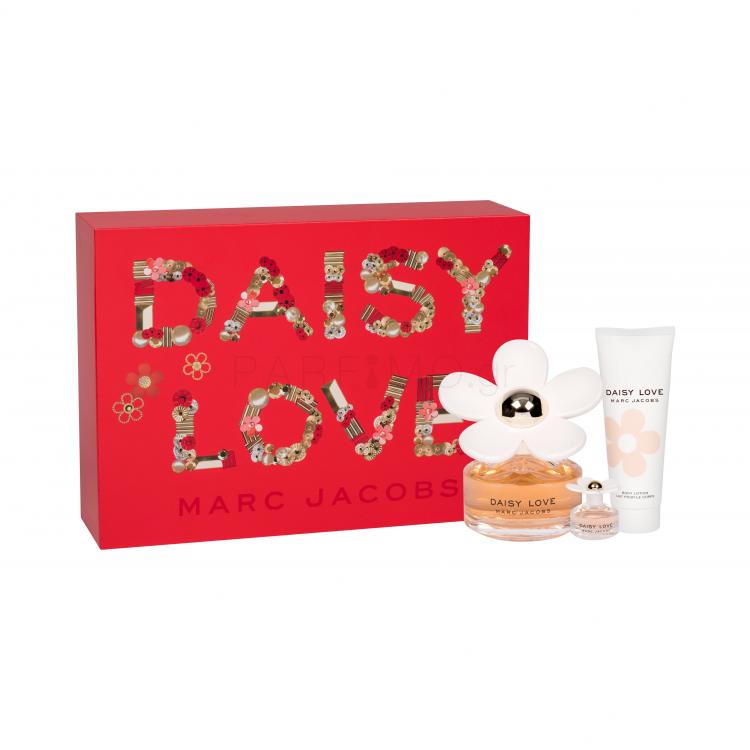 Marc Jacobs Daisy Love Σετ δώρου EDT 100 ml + λοσιόν σώματος 75 ml + EDT 4 ml