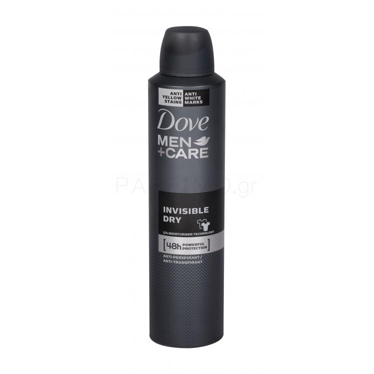 Dove Men + Care Invisible Dry 48h Αντιιδρωτικό για άνδρες 250 ml