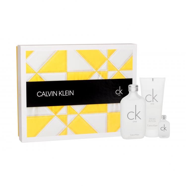 Calvin Klein CK One Σετ δώρου EDT 100 ml + EDT 10 ml + душ гел 100 ml