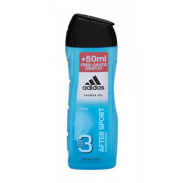 Adidas 3in1 After Sport Αφρόλουτρο για άνδρες 300 ml