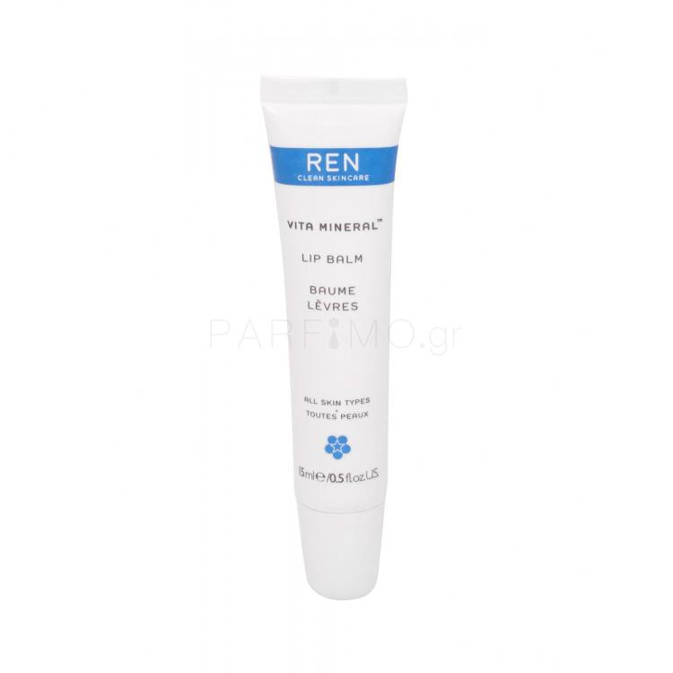 REN Clean Skincare Vita Mineral Βάλσαμο για τα χείλη για γυναίκες 15 ml