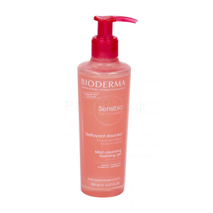 BIODERMA Sensibio Cleansing Foaming Gel Καθαριστικό τζελ για γυναίκες 200 ml