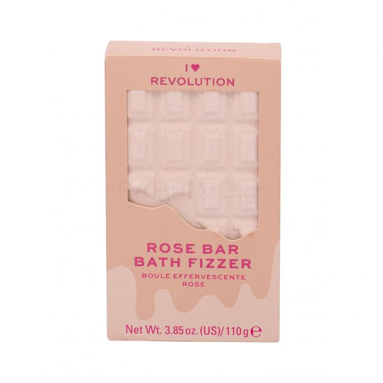 I Heart Revolution Chocolate Bath Bomb για γυναίκες 110 gr Απόχρωση Rose