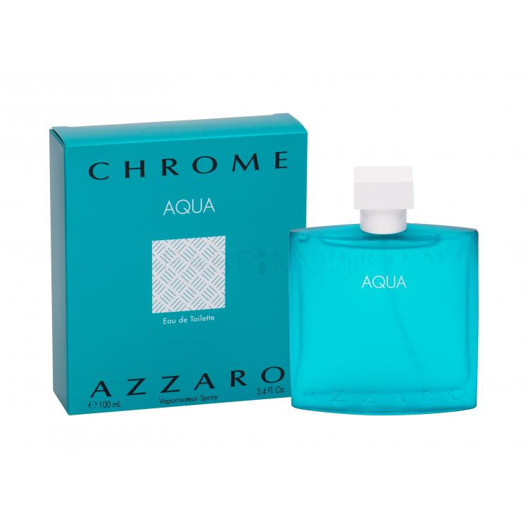 Azzaro Chrome Aqua Eau de Toilette για άνδρες 100 ml