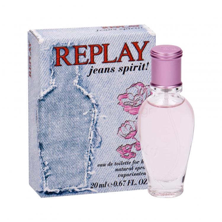 Replay Jeans Spirit! For Her Eau de Toilette για γυναίκες 20 ml