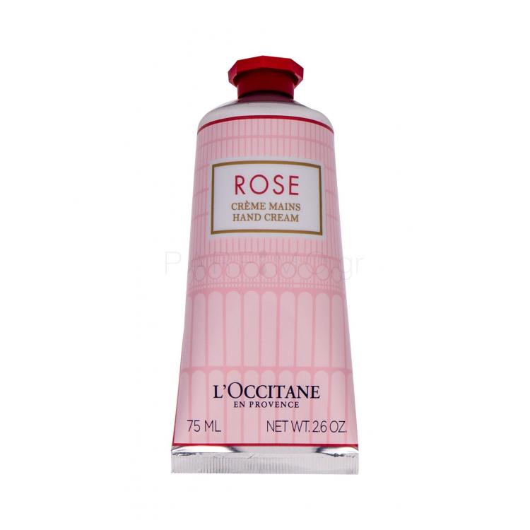 L&#039;Occitane Rose Hand Cream Limited Edition Κρέμα για τα χέρια για γυναίκες 75 ml