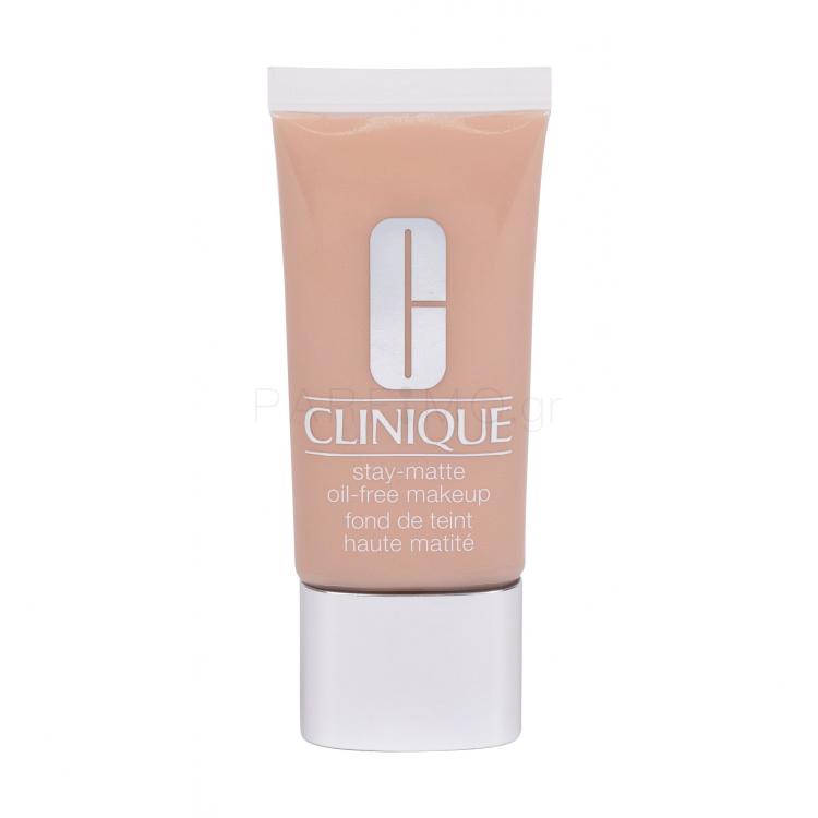 Clinique Stay-Matte Oil-Free Makeup Make up για γυναίκες 30 ml Απόχρωση 07 Cream Chamois TESTER