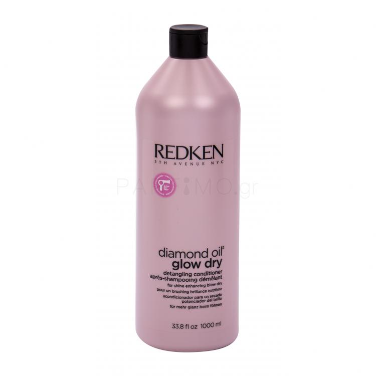 Redken Diamond Oil Glow Dry Μαλακτικό μαλλιών για γυναίκες 1000 ml
