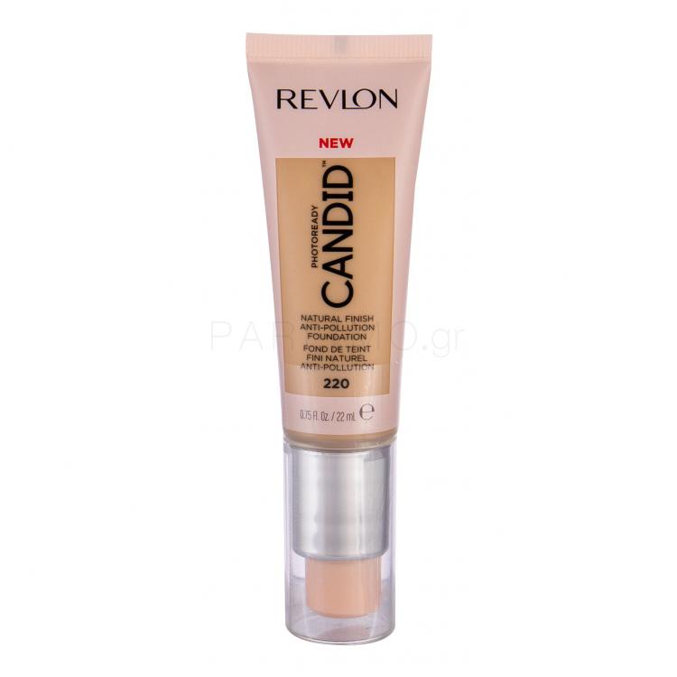 Revlon Photoready Candid Natural Finish Make up για γυναίκες 22 ml Απόχρωση 220 Sand Beige