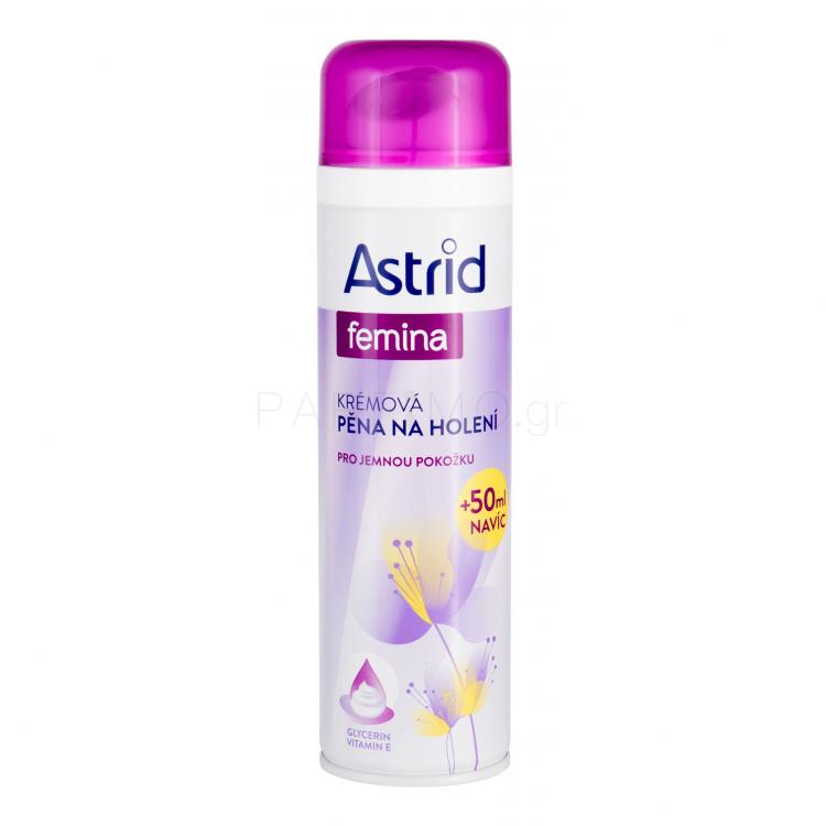 Astrid Femina Αφροί ξυρίσματος για γυναίκες 250 ml