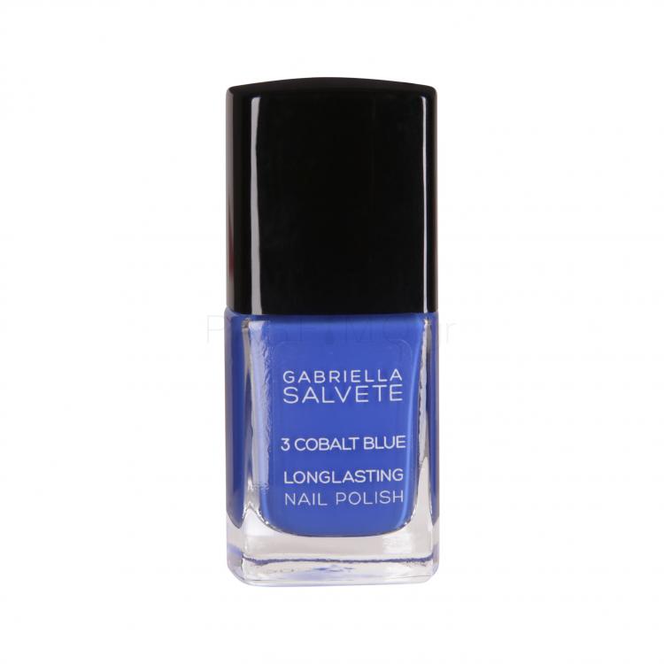 Gabriella Salvete Longlasting Enamel Βερνίκια νυχιών για γυναίκες 11 ml Απόχρωση 03 Cobalt Blue