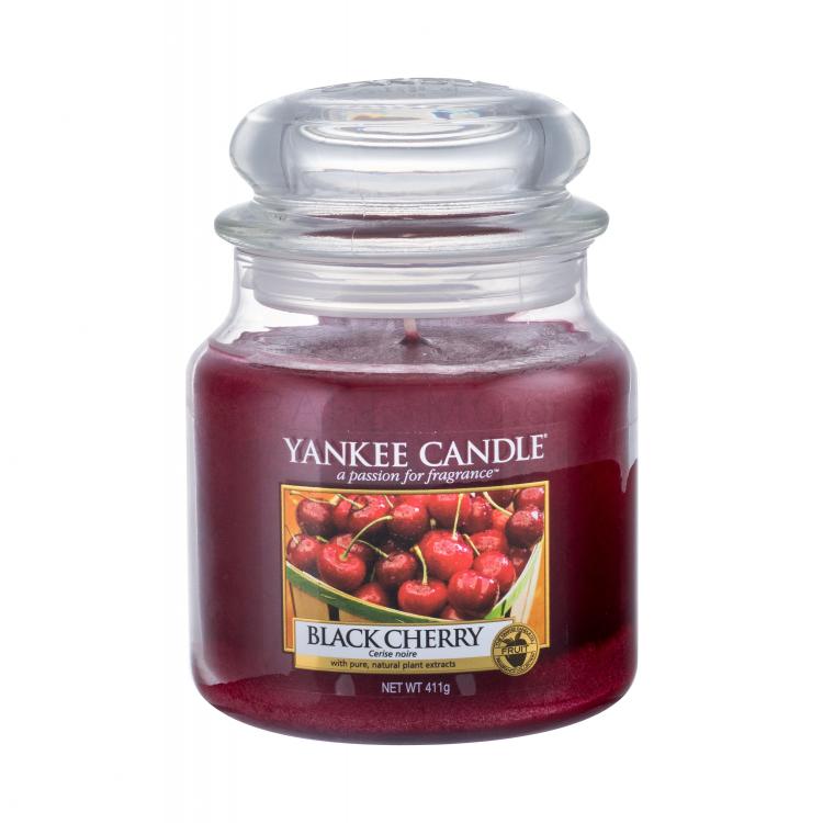 Yankee Candle Black Cherry Αρωματικό κερί 411 gr