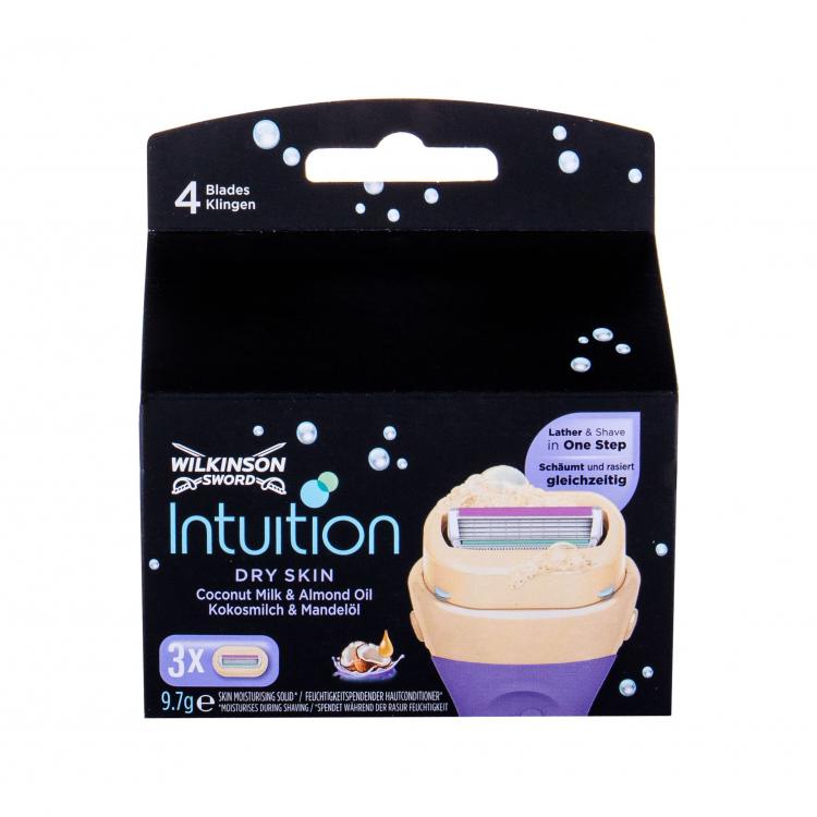 Wilkinson Sword Intuition Dry Skin Ανταλλακτικές λεπίδες για γυναίκες Σετ