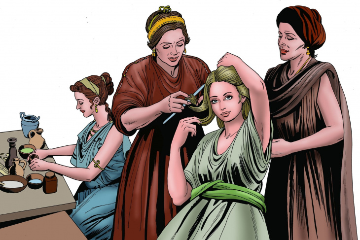 Φροντίδα μαλλιών στην αρχαιότητα
