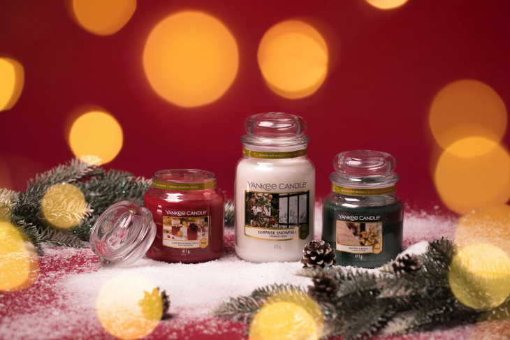 Αρωματικά κεριά χριστουγέννων Yankee Candle